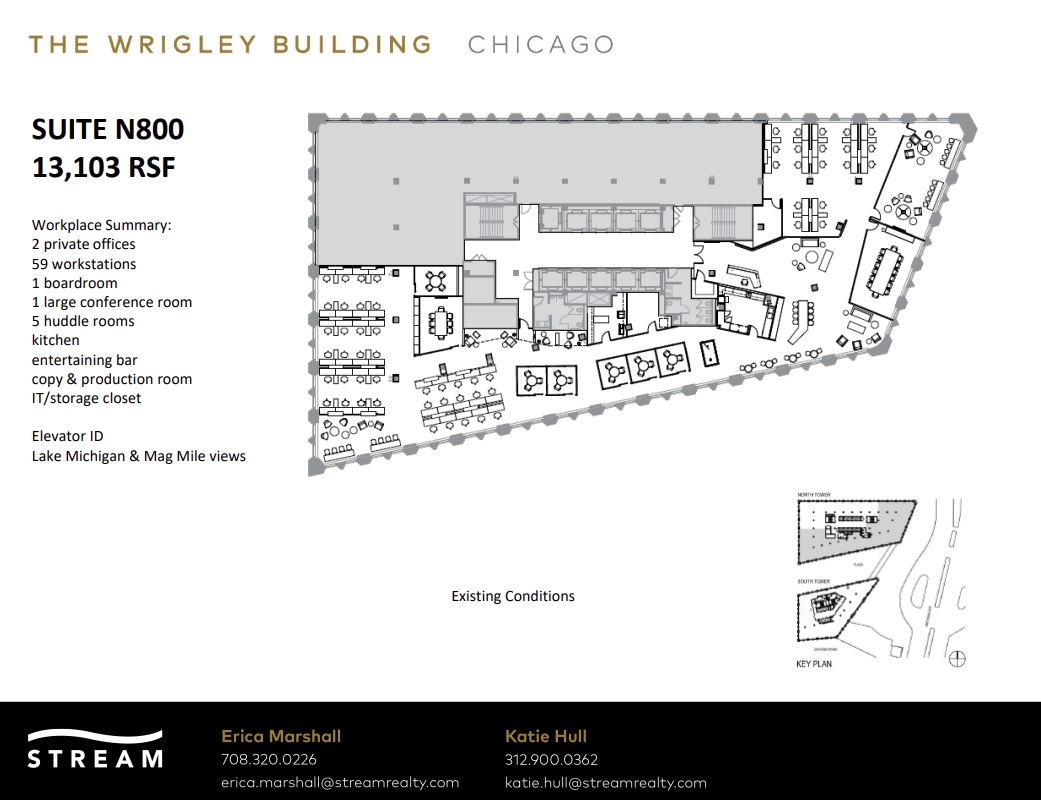 400 N Michigan Ave, Chicago, IL for lease Floor Plan- Image 1 of 1