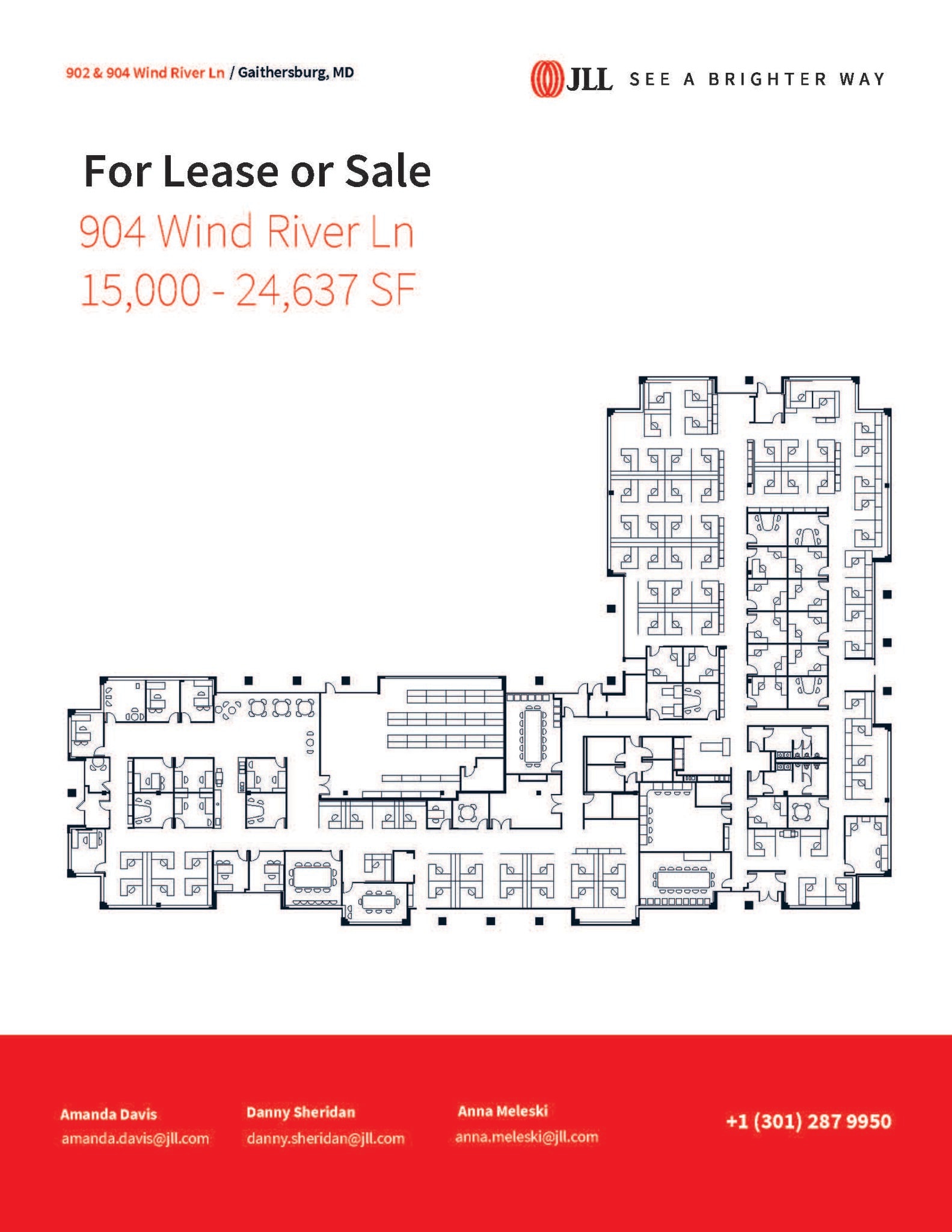904 Wind River Ln, Gaithersburg, MD à vendre Plan d’étage- Image 1 de 1