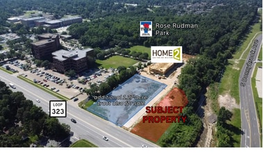 601 ESE Loop 323 loop, Tyler, TX - AÉRIEN Vue de la carte - Image1