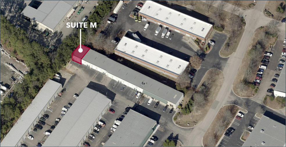 5107 Unicon Dr, Wake Forest, NC for lease - Aerial - Image 2 of 8