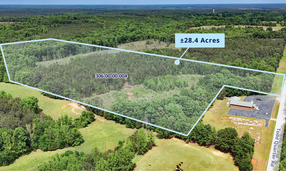Todd Quarter Rd, Waterloo, SC for sale - Primary Photo - Image 1 of 7