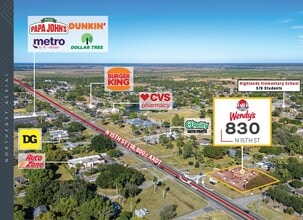 820 N 15th St, Immokalee, FL - Aérien Vue de la carte - Image1