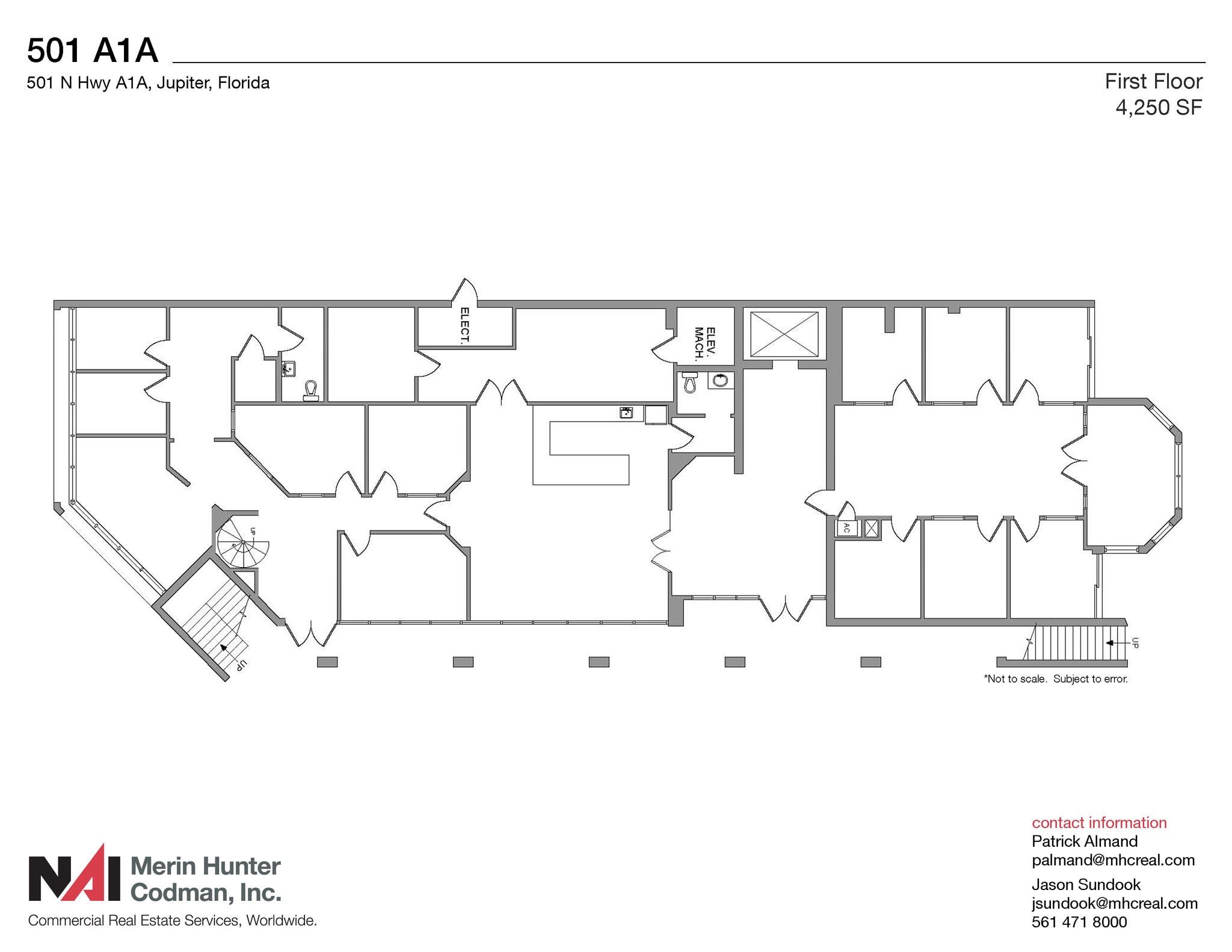 501 N Highway A1A, Jupiter, FL for lease Floor Plan- Image 1 of 11