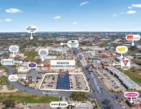 528 W Bay Area Blvd, Webster, TX - AERIAL  map view