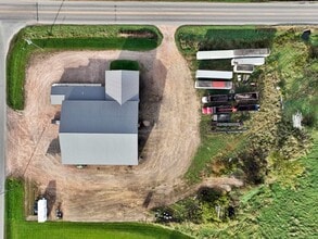 705 N Main St, Loyal, WI - AERIAL  map view