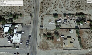 N Indian Canyon, Desert Hot Springs, CA - Aerial map view