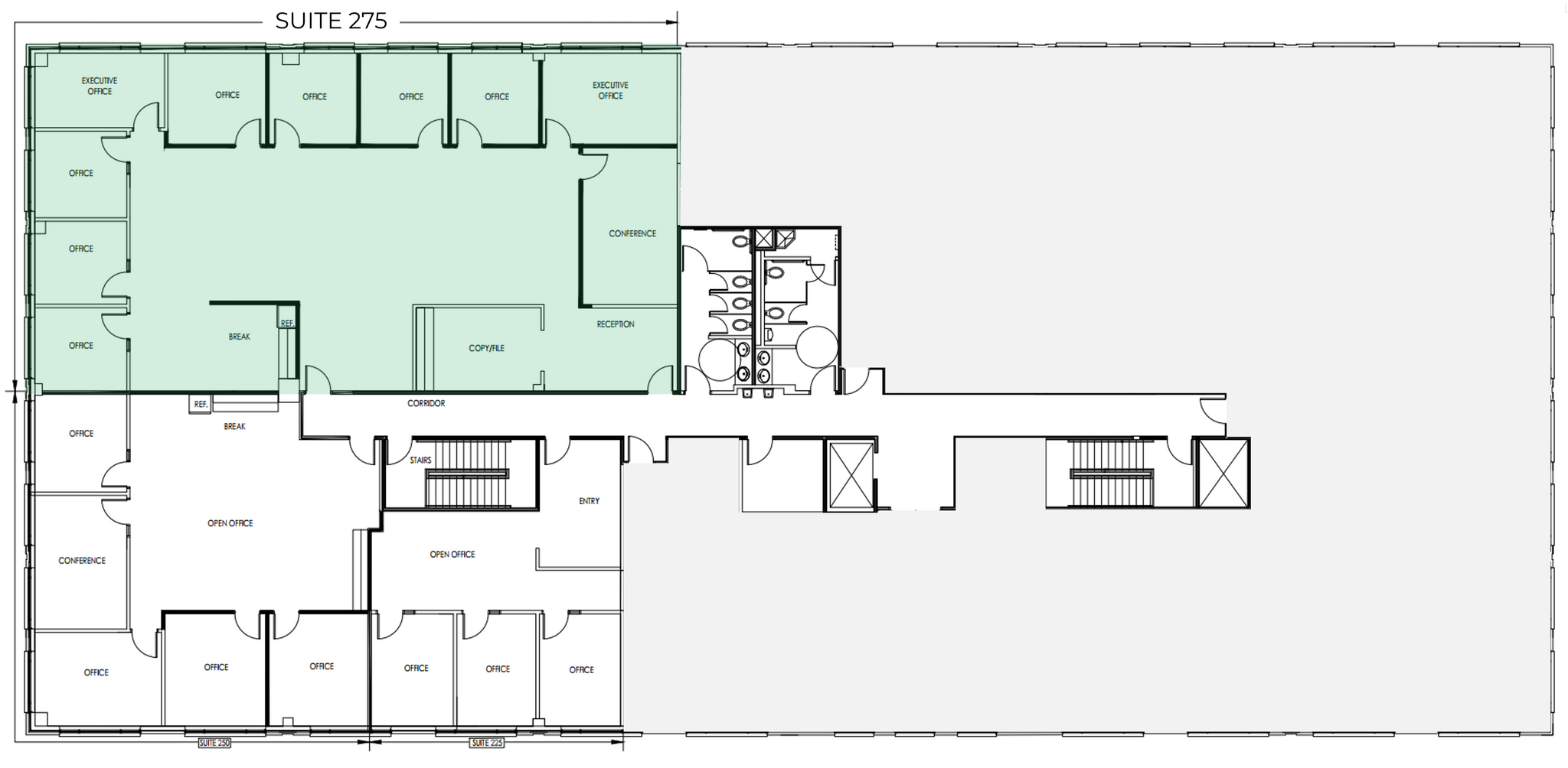 343 E Six Forks Rd, Raleigh, NC for lease Interior Photo- Image 1 of 1
