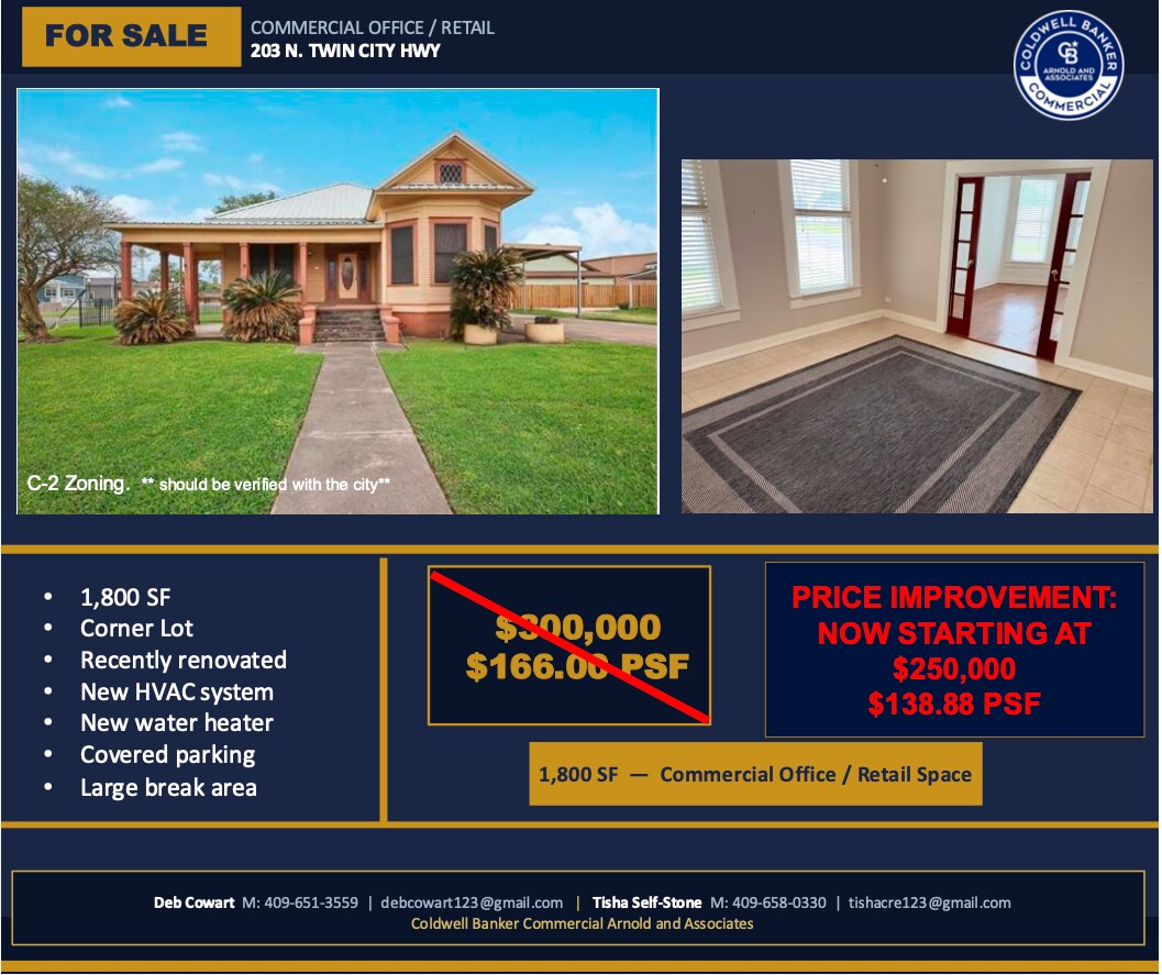 203 Twin City hwy, Nederland, TX à vendre Photo du bâtiment- Image 1 de 4