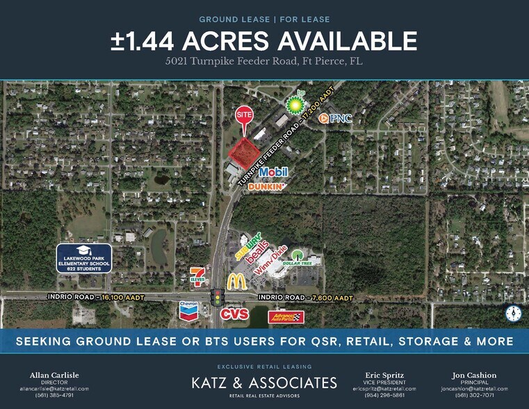5021 Turnpike Feeder Rd, Fort Pierce, FL à louer - Photo principale - Image 1 de 3