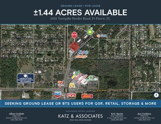 Plus de détails pour 5021 Turnpike Feeder Rd, Fort Pierce, FL - Terrain à louer