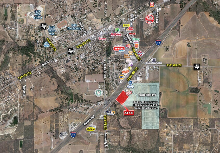 Saddle Ridge Blvd, Lytle, TX for sale - Building Photo - Image 1 of 3