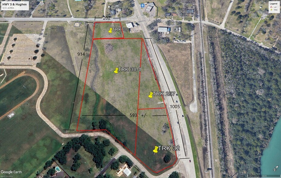 Hwy 3 & Hughes Road, Dickinson, TX à vendre - Plan de site - Image 1 de 21