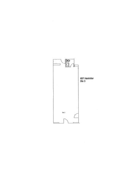 607 Harkrider St, Conway, AR à louer - Plan d’étage - Image 3 de 3
