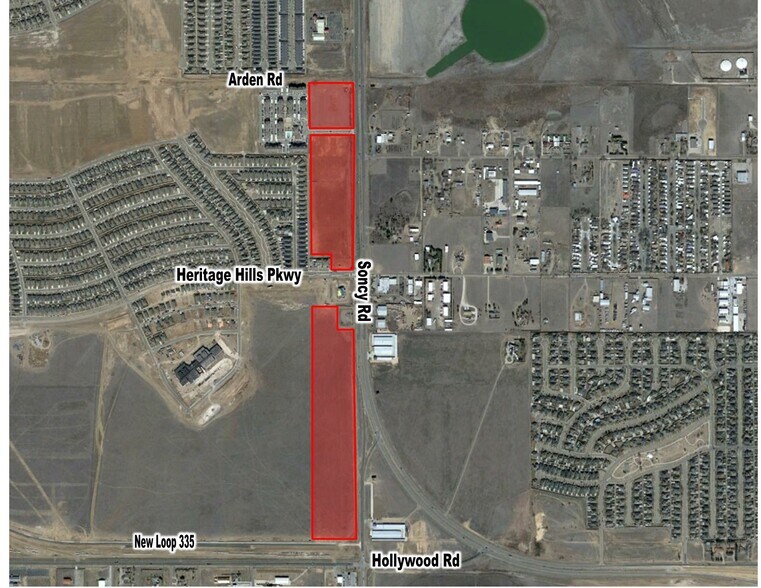 Soncy (Loop 335) between Arden & Hollywood, Amarillo, TX à vendre - Photo du bâtiment - Image 2 de 2