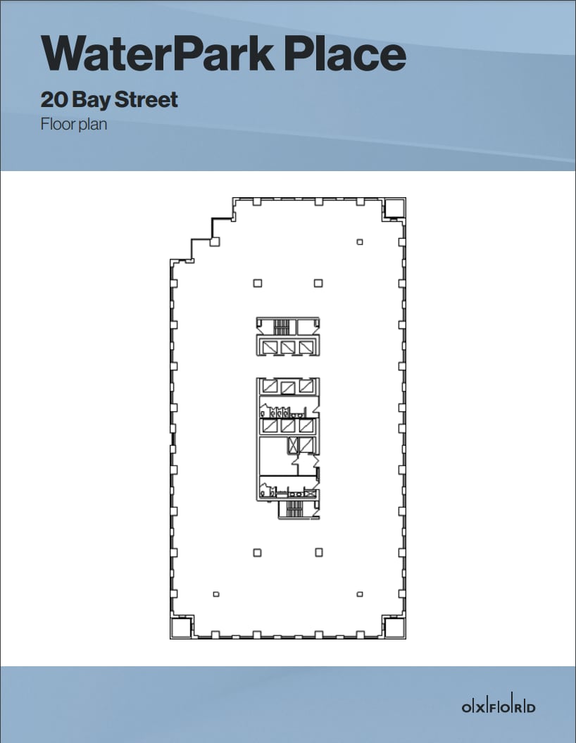 20 Bay St, Toronto, ON for lease Floor Plan- Image 1 of 1