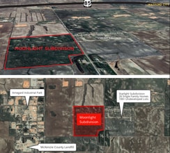 26th St NW & 131st NW ave, Arnegard, ND - AÉRIEN  Vue de la carte