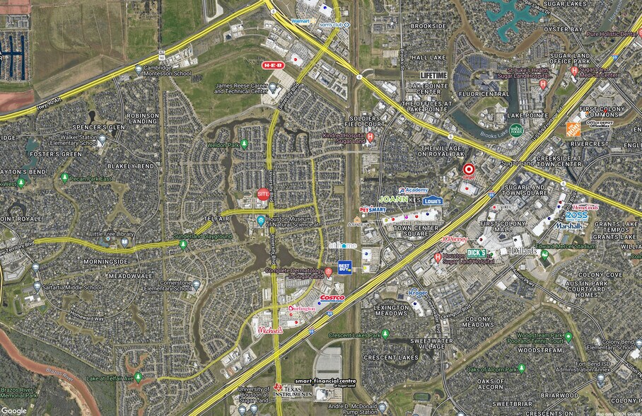 12906 University Blvd, Sugar Land, TX à louer - Aérien - Image 2 de 5
