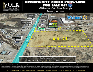 More details for I-10 & Prickly Pear, Benson, AZ - Land for Sale