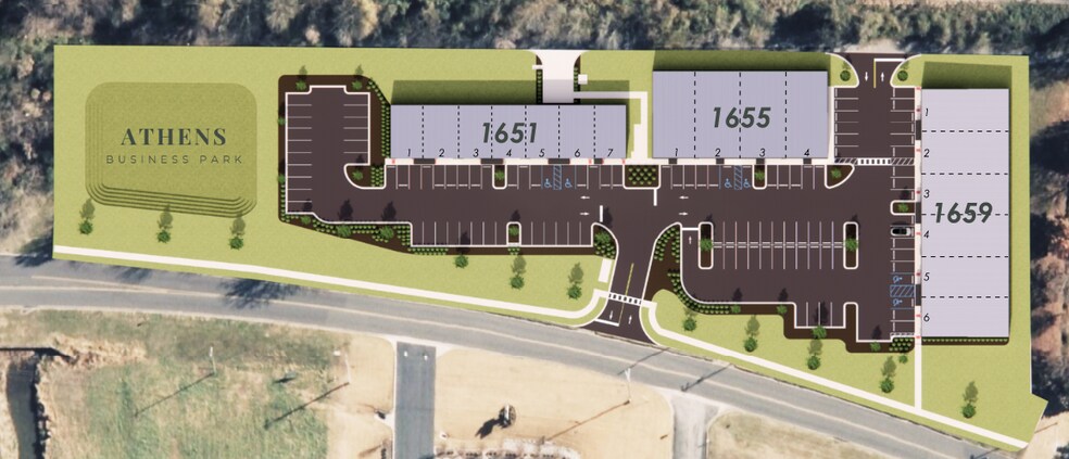 1651 Jefferson St SE st, Athens, AL à louer - Photo du bâtiment - Image 3 de 4