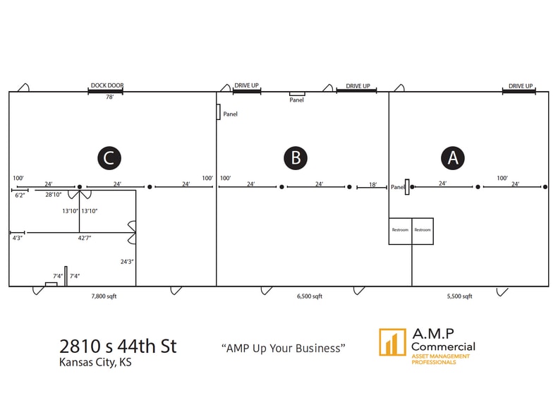 2810-2828 S 44th St, Kansas City, KS for lease - Building Photo - Image 2 of 4
