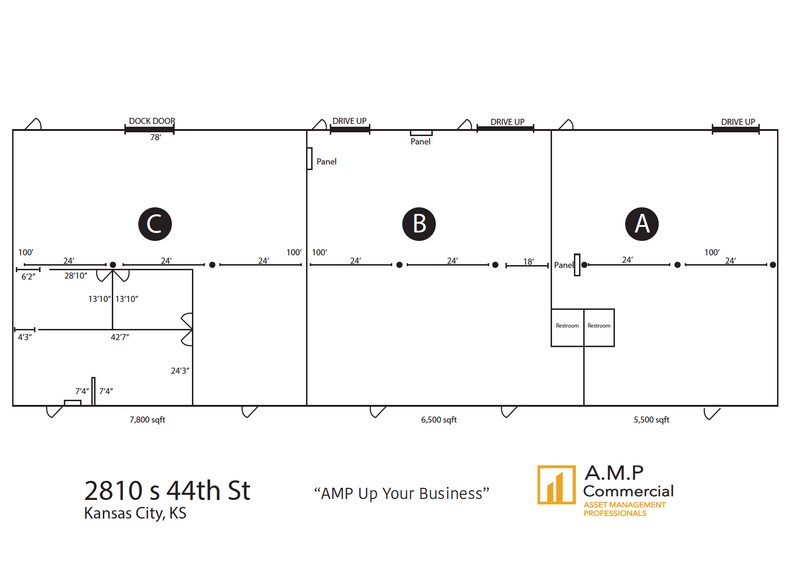 2810-2828 S 44th St, Kansas City, KS à louer - Photo du bâtiment - Image 2 de 4