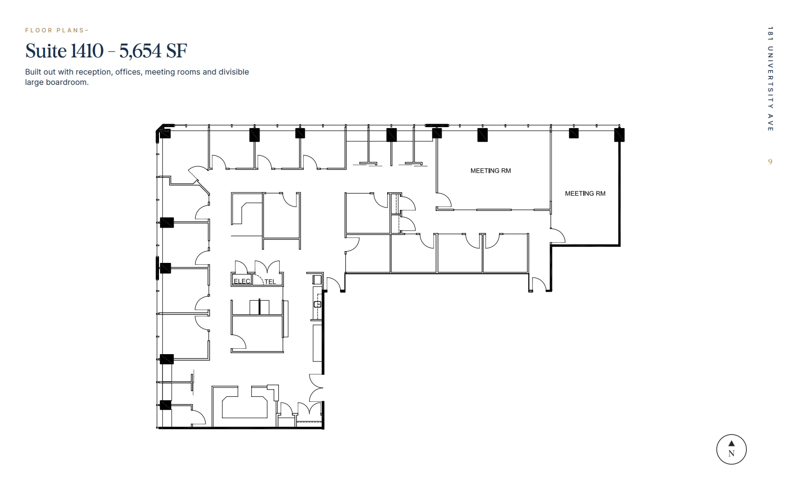 150 York St, Toronto, ON for lease Floor Plan- Image 1 of 1