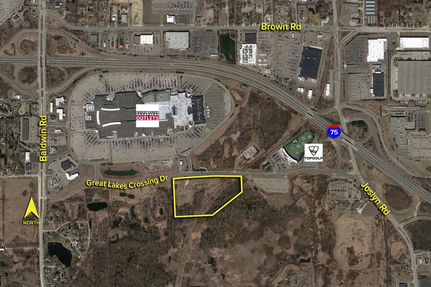 550 Great Lakes Crossing Dr, Auburn Hills, MI for sale - Building Photo - Image 1 of 1