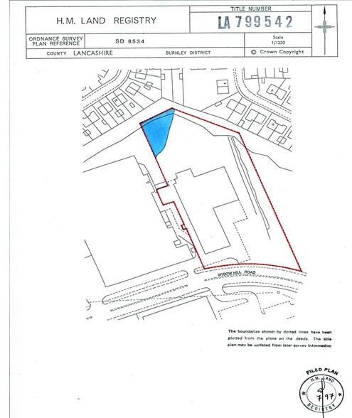 Widow Hill Rd, Burnley à vendre - Plan de site - Image 2 de 4