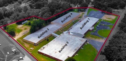 400 E Gannon Ave, Zebulon, NC - Aerial  map view