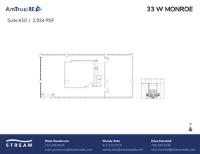 33 W Monroe St, Chicago, IL for lease Floor Plan- Image 1 of 1