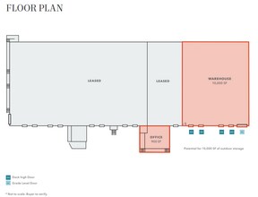 1280 N Melrose Dr, Vista, CA for lease Floor Plan- Image 1 of 1