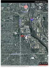 2760-2770 W 5th Ave, Denver, CO - Aerial  map view