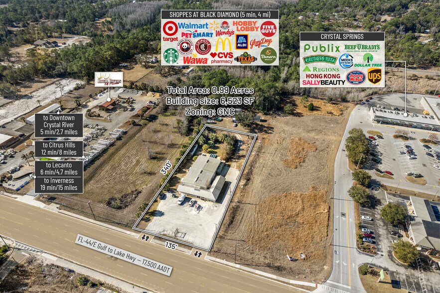 6680 W Gulf To Lake Hwy, Crystal River, FL à vendre - Photo du bâtiment - Image 2 de 34