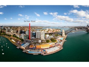 6A Glen St, Milsons Point, NSW - Aérien  Vue de la carte