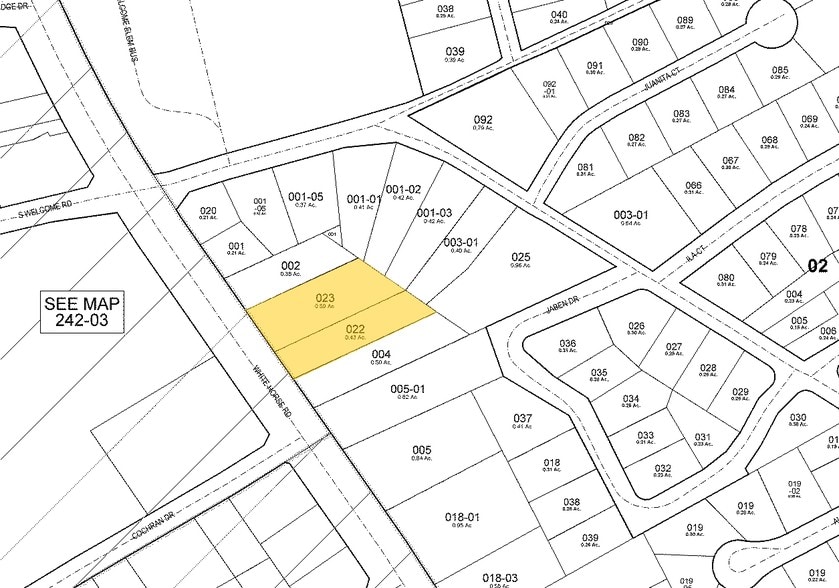3402-3404 White Horse Rd, Greenville, SC for sale - Plat Map - Image 2 of 18