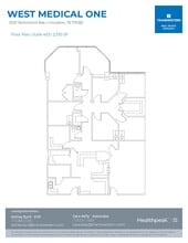 12121 Richmond Ave, Houston, TX à louer Plan d’étage- Image 1 de 1