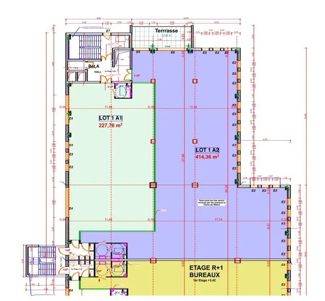 Bureau dans Aubagne à louer - Plan d’étage - Image 3 de 5
