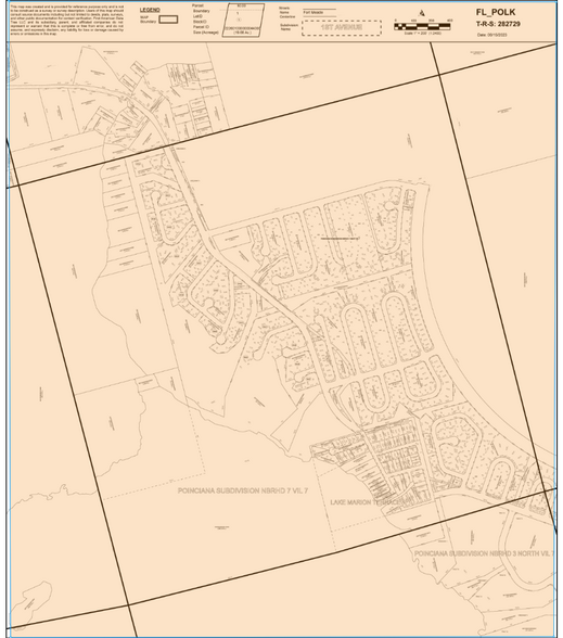 610 Dundee Rd, Dundee, FL à vendre - Plan cadastral - Image 2 de 52