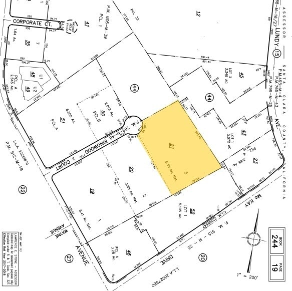 1140-1150 Ringwood Ct, San Jose, CA for lease Plat Map- Image 1 of 2