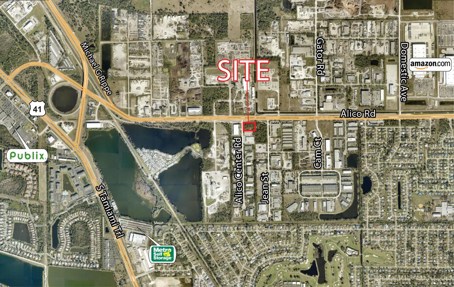 17031 Alico Center Rd, Fort Myers, FL à louer - Aérien - Image 2 de 2