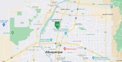 333 Montano Rd NW, Albuquerque, NM - Aérien  Vue de la carte - Image1
