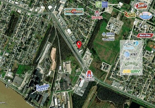 7701 Saint Bernard Hwy, Arabi, LA - Aerial  map view