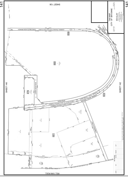 7 Hook Rd, Bayonne, NJ à vendre - Plan cadastral - Image 1 de 1