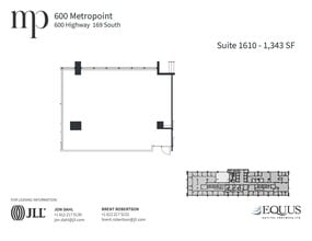 600 Highway 169 S, Saint Louis Park, MN for lease Floor Plan- Image 1 of 1