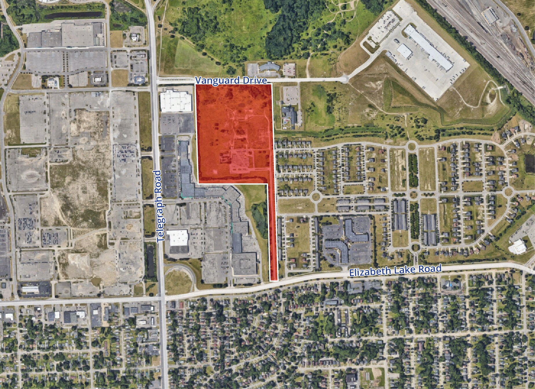 140 Elizabeth Lake Rd, Pontiac, MI à vendre Photo du bâtiment- Image 1 de 2