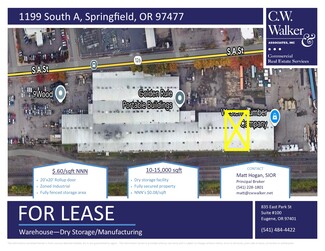 More details for 1291 S A St, Springfield, OR - Industrial for Lease