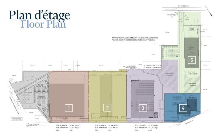 Chemin Saint-Francois-Xavier and Rue Goodfellow, Delson, QC à vendre - Plan d’étage - Image 3 de 4