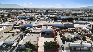 2112 Lee Ave, South El Monte, CA - Aérien Vue de la carte