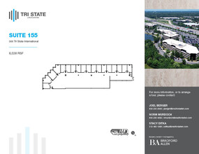 300 Tri State International, Lincolnshire, IL for lease Floor Plan- Image 1 of 12