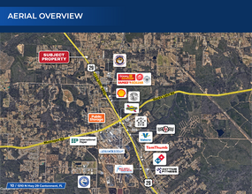 1310 N Highway 29, Cantonment, FL - AERIAL  map view